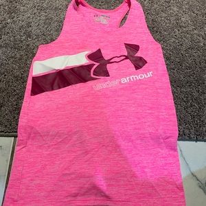 Under armor pink racer back